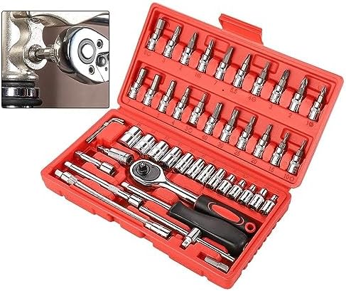 CAJA DE HERRAMIENTAS 46 PZS + ENVÍO GRATIS Y 40% DE DESCUENTO SÓLO HOY